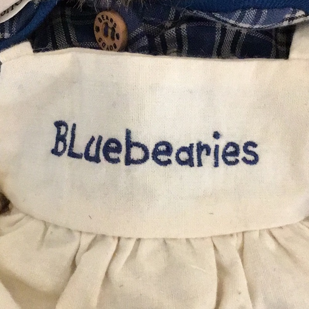 Boyds Bears Muffin B. Blubearies retired bear 1986-2002 tags attached used - Picture 5 of 8